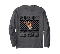 Caffè Caos In Una Tazza Mattina Energia Vibe Maglia a Manica
