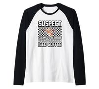 Caffè Caos In Una Tazza Mattina Energia Vibe Maglia con Maniche Raglan