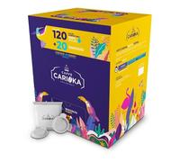 Caffè Carioka Cialde ESE 44 mm Blu David - 140 Cialde Espresso Intenso e Cremoso, Gusto Napoletano, Aroma Nocciola e Cacao, Zero Acidità, Compatibili Macchine ESE