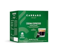 Caffè Carraro, selezione Crema Espresso, Compatibili con Dolce Gusto®*, 6 Astucci da 16 Capsule: 96 Capsule.