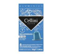 Caffè Cellini Capsule Alluminio Compatibili con Nespresso* - Aluminium Decaffeinato 100pz| Dal Gusto Corposo Con Note Aromatiche Fruttate