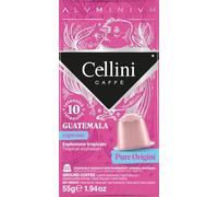 Caffè Cellini Capsule Alluminio Compatibili con Nespresso* - Aluminium Guatemala 100pz| Caffè Dalle Note di cioccolato e gusto intenso