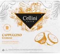 Caffè Cellini Capsule Compatibili con Nescafè Dolce Gusto* Cappuccino Cremoso - 90pz | Una Schiuma Di Latte Morbida E Cremosa