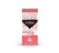 Caffè Cellini Capsule Ginseng Amaro Compatibili con Nespresso* - 100 pz | Caffè al Ginseng Senza Zuccheri Aggiunti