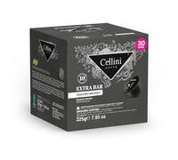 Caffè Cellini Espresso Extra Bar Capsule Compatibili con Nescafè Dolce Gusto* - 90pz | Caffè Dal Carattere Forte E Deciso