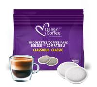 Caffè CLASSICO (10 conf. x 18 Cialde - tot. 180 cialde) compatibili con Senseo, caffè classico italiano