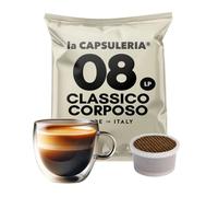 Caffè CLASSICO, corposo (100 Capsule) compatibili con Lavazza Espresso Point, 1 Box da 100 Capsule in bustine salva aroma, gusto ricco, perfetto per ogni momento della giornata (La Capsuleria)