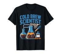 Caffe Cold Brew Nerd Scienza del G reddo Chimica Maglietta