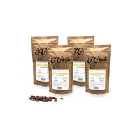 Caffè Colombiano IN GRANO - Café El Criollo® | Picco Cristobal | Caffè Speciale 100% Arabica e Tostato Naturale | Confezione da 4x250 g (1kg)