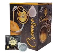 Caffè CondoRE' | Cialde ESE 44mm | 1 Box DA 50 pz | Miscela Cremoso | Artigianale Siciliano | Torrefatto da Maestri