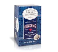 Caffè Corsini - Caffè Espresso al Ginseng in Cialde ESE 44mm, Miscela Tostata con Estratto di Ginseng, Dolce ed Energizzante, Confezione da 96 Cialde