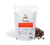 Caffè Crème Tenace, Caffè in Grani, 250 g | Note di cereali tostati, gusto intenso, dolce ed equilibrato, crema densa e lunga persistenza