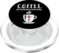 CAFFÈ Cristo offre perdono a tutti ovunque PopSockets PopGrip per MagSafe