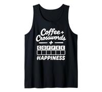 caffè cruciverba + Happiness Design per Puzzle e Caffeina Canotta