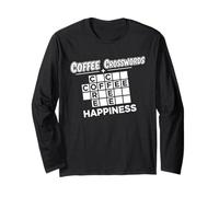 caffè cruciverba + Happiness Design per Puzzle e Caffeina Maglia a Manica