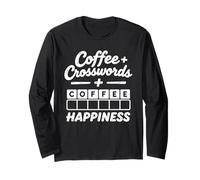 caffè cruciverba + Happiness Design per Puzzle e Caffeina Maglia a Manica