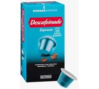 Caffè Descaffeinato in Capsule, Compatibile con Nespresso Original, Espresso Intensità 8, Alluminio, 30 Capsule, pack 2