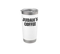 Caffè di Giuda Nome Giuda Personalizzato Bicchiere termico in acciaio inox doppia parete