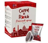 Caffè di Roma 100 Capsule Caffè Compatibili Bialetti Gioia Plus, Capsule in Alluminio per Sistema Bialetti Gioia Super Break, Miscela Vulcano Rossa Decisa