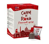 CAFFE DI ROMA 100 Capsule Nespresso VULCANO miscela Rossa Forte e Deciso compatibile con Nespresso (200, VULCANO - ROSSA)
