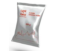 Caffe di Roma Caffè Ginseng Ginco gusto INTENSO Solubile in Polvere - Prodotto Solubile Professionale da Bar o Casa 100% Made in Italy - Senza Glutine - Busta da 500 grammi -