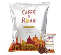 Caffè di Roma Chicchi di Caffè Tostati ricoperti di Cioccolato Fondente Incartati Singolarmente - Senza Glutine - 1 Busta da 1 kg - Certificato Kosher (1, CHICCO CAFFE FONDENTE)
