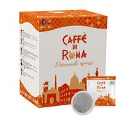 CAFFE DI ROMA Cialda Compostabile Miscela MINERVA CREMA BAR - Corposo e Intenso - 1 Cartone da 150 Cialde Filtro Carta diametro ESE 44 per Macchine Espresso - 150 Cialde -