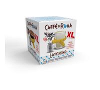 CAFFE di ROMA Dolce Gusto LATTISSIMO XL - Senza Glutine - 16 Capsule LATTE compatibile con Nescafè Dolce Gusto