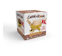 CAFFE di ROMA Dolce Gusto NOCCIOLONE XL - Senza Glutine - 128 Capsule compatibile con Nescafè Dolce Gusto - 8 Astucci da 16 - Le bevande XL Più Grammi di Prodotto per delle Bevande Super Gustose -