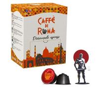 CAFFE DI ROMA NESCAFÉ DOLCE GUSTO Miscela VULCANO ROSSA Forte e Deciso - 1 Confezione da 80 Capsule (80 Capsule Compatibili Nescafé Dolce Gusto) -