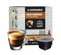 Caffè d'ORZO CREMOSO (96 Capsule) compatibili con Nescafé Dolce Gusto, 6 box da 16 Capsule, gusto delicato e naturale, senza caffeina, ideale per tutta la famiglia (La Capsuleria)