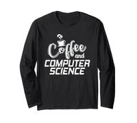 caffè e Informatica Scienziato Informatico Maglia a Manica