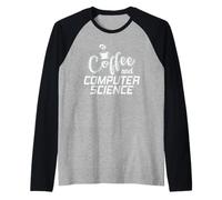 caffè e Informatica Scienziato Informatico Maglia con Maniche Raglan