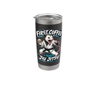 Caffè E Jiu-jitsu: Una Combinazione Divertente - Opposum Jiu Bicchiere termico in acciaio inox doppia parete