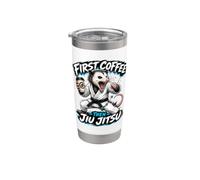Caffè E Jiu-jitsu: Una Combinazione Divertente - Opposum Jiu Bicchiere termico in acciaio inox doppia parete