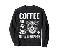 caffè E Pastori Australiani Divertente Pastore Australiano Felpa