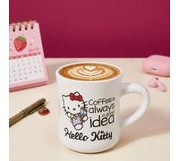 Caffè è sempre una buona idea" - Tazza in ceramica bianca da 16 once, accogliente per casa, ufficio o campeggio, ottima per caffè, tè e cioccolata calda, lavabile in lavastoviglie, un regalo carino pe