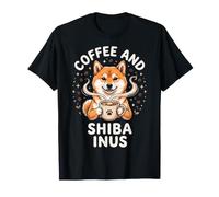 caffè E Shiba Inus Maglietta