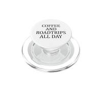 Caffè e viaggi su strada Tutto il giorno PopSockets PopGrip per MagSafe