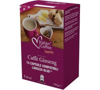 Caffè Ginseng - 90 Cps Compatibili Lavazza Blue - 6 Conf. da 15 - Scad.12/02/26