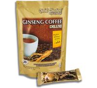Caffè Ginseng - Coffee Deluxe - Caffè Solubile Al Ginseng - 20 Stick Da 20G -