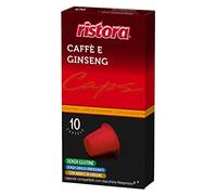 CAFFÈ GINSENG RISTORA - 10 CAPSULE COMPATIBILI NESPRESSO da 7.5g