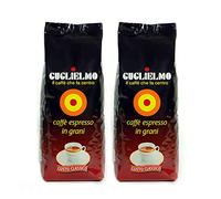 Caffè Guglielmo Espresso Classico in grani - Due confezioni da 1 Kg Calabria
