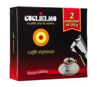 Caffè Guglielmo Gusto Classico 2x250gr Espresso Macinato Calabrese - Guglielmo il caffe che fa centro