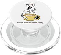 Caffè il pasto più importante della giornata PopSockets PopGrip per MagSafe