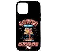 Caffè Il vero Stack Overflow Fix Dev Meme Custodia per iPhone 12 mini