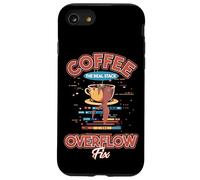 Caffè Il vero Stack Overflow Fix Dev Meme Custodia per iPhone SE (2020) / 7 / 8