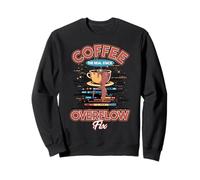 Caffè Il vero Stack Overflow Fix Dev Meme Felpa