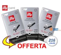 Caffè ILLY Cialde Carta ESE 44 → Caffe CLASSICO, FORTE, INTENSO e DECAFFEINATO