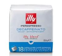Caffè ILLY Iperespresso Miscela DECAFFEINATO DEK, 108 Capsule Originali, 100% Arabica con Note di Caramello, Cioccolato e Pan Tostato, Senza Caffeina -DD-